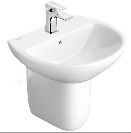 Chậu Rửa Lavabo Viglacera V36 Chân Treo Thiết bị vệ sinh Viglacera