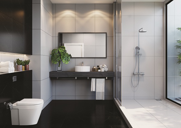 Thiết kế nội thất phòng tắm Viglacera độc đáo và sang trọng nhất